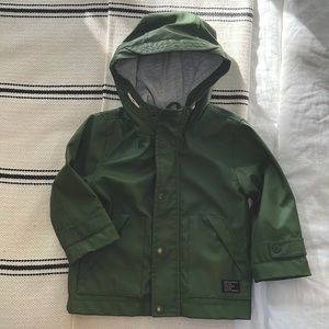 Zara baby rain coat, 12-18M
